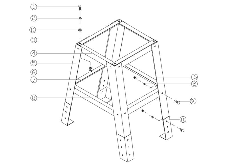 JWSS-22B Stand Assembly