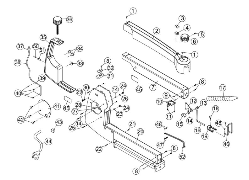 JWSS-18 Upper and Lower Arm Assembly