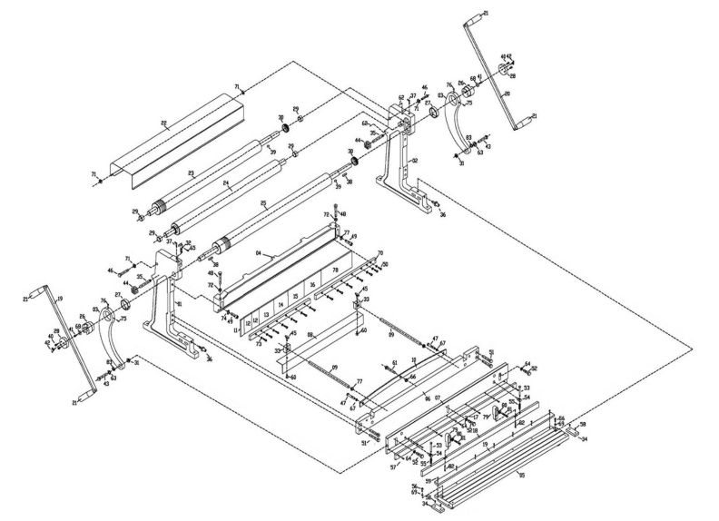 SBR-40M Complete Machine
