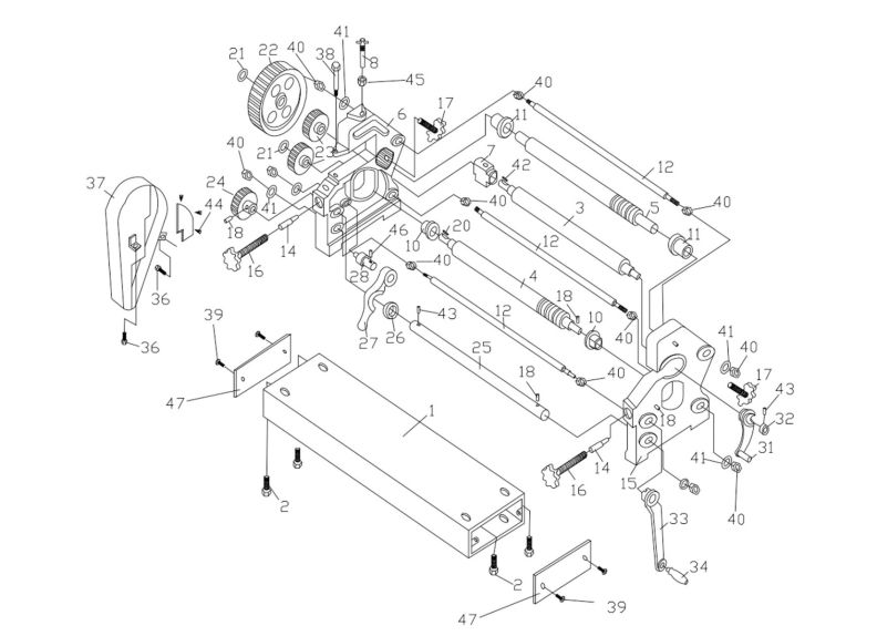 SR-1650M Complete Machine