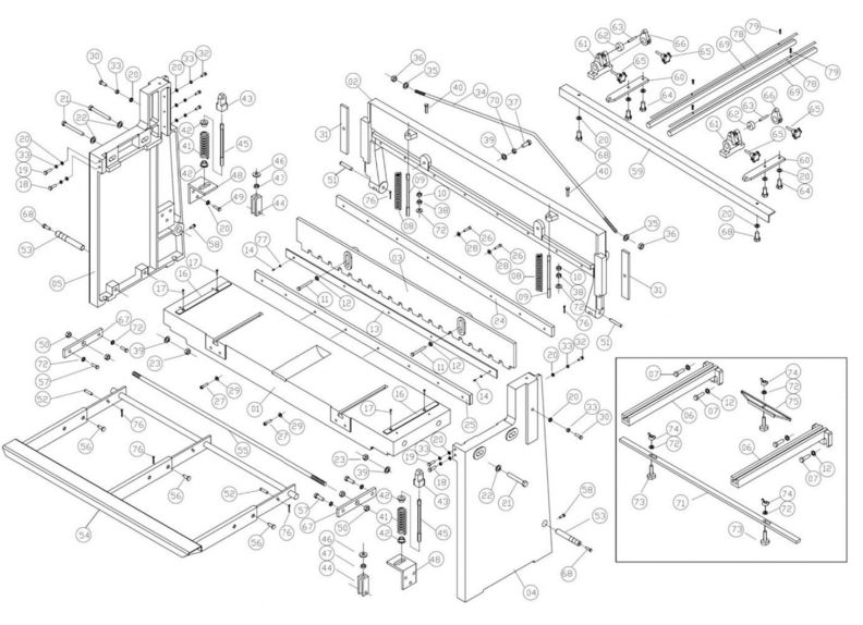 FS-1652J Complete Machine