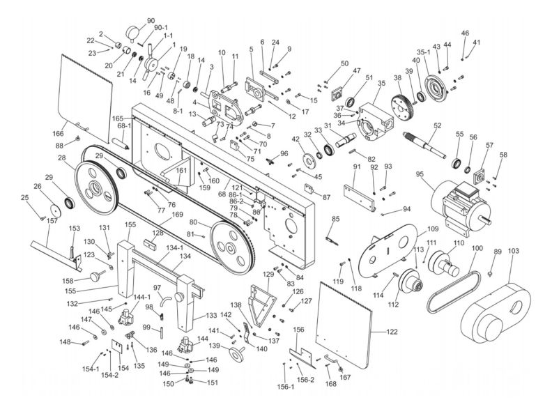 EHB-1018V Arm Assembly