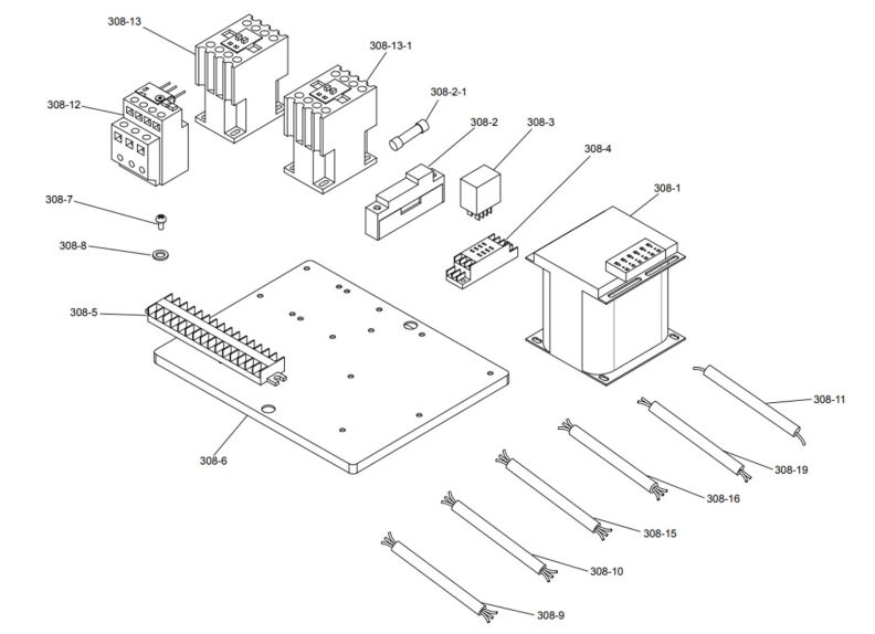 EHB-1018V Electric Assembly