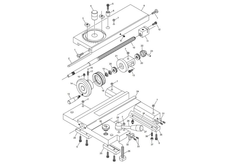E-1236VS Carriage Assembly