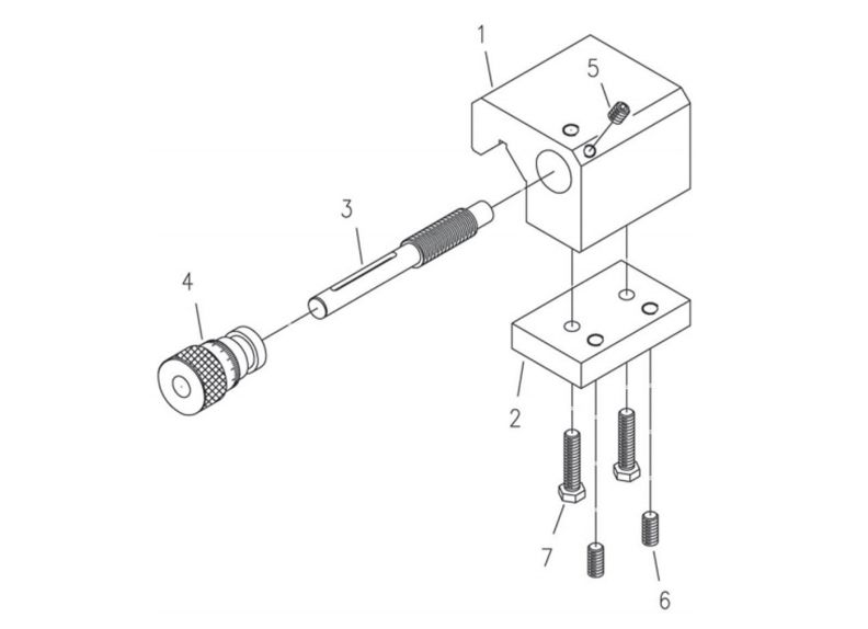 E-1236VS Micro Carriage Stop