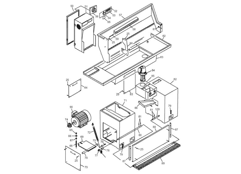 E-1340VS Cabinet and Panel Assembly