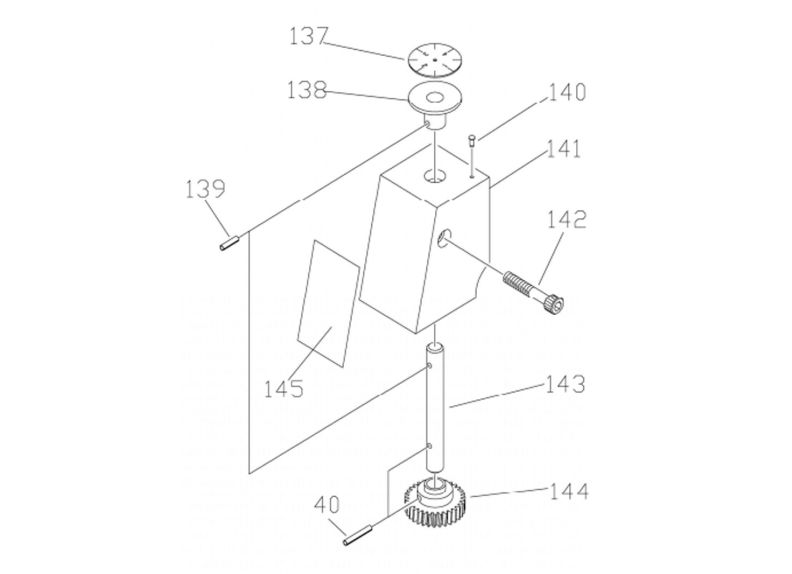 E-1340VS Dial Indicator Assembly