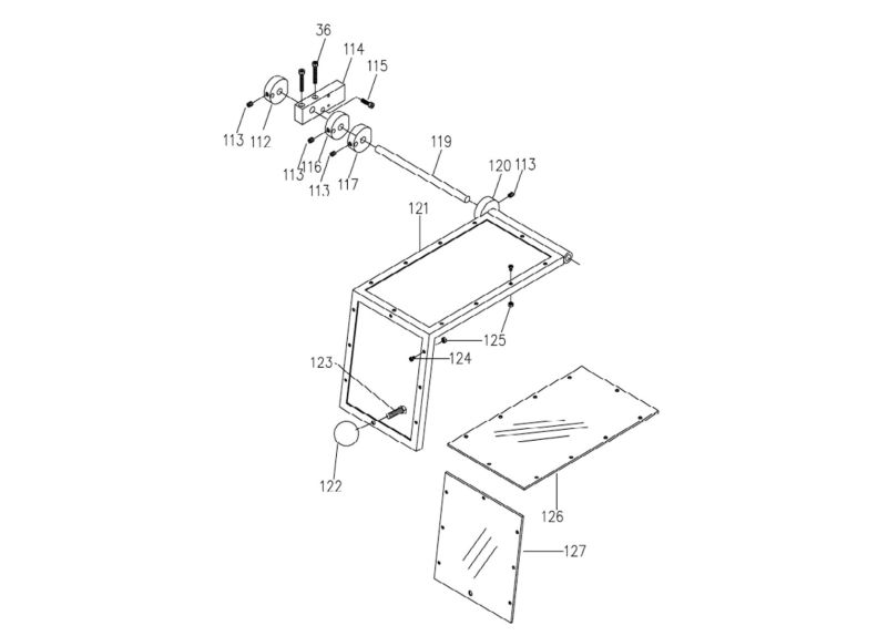 E-1440VS Chuck Safety Guard Assembly