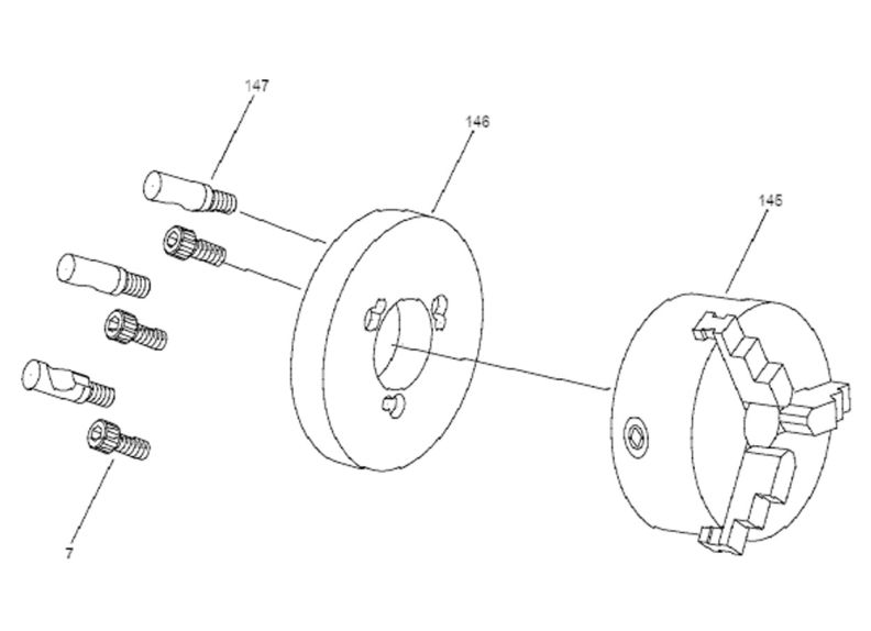 E-1440VS Chuck Assembly