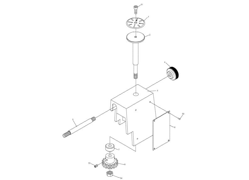 EGH-1880 Dial Indicator Assembly