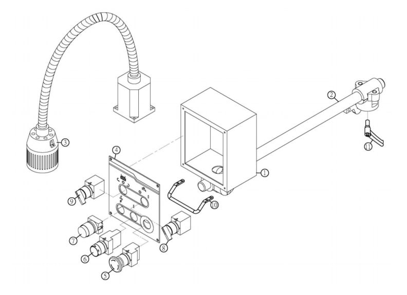 ETM-949EVS Control Panel Assembly
