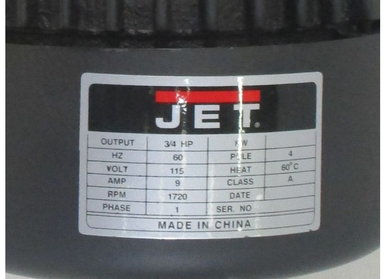 Motor Assembly | JDP17DX-001 | JET Tools