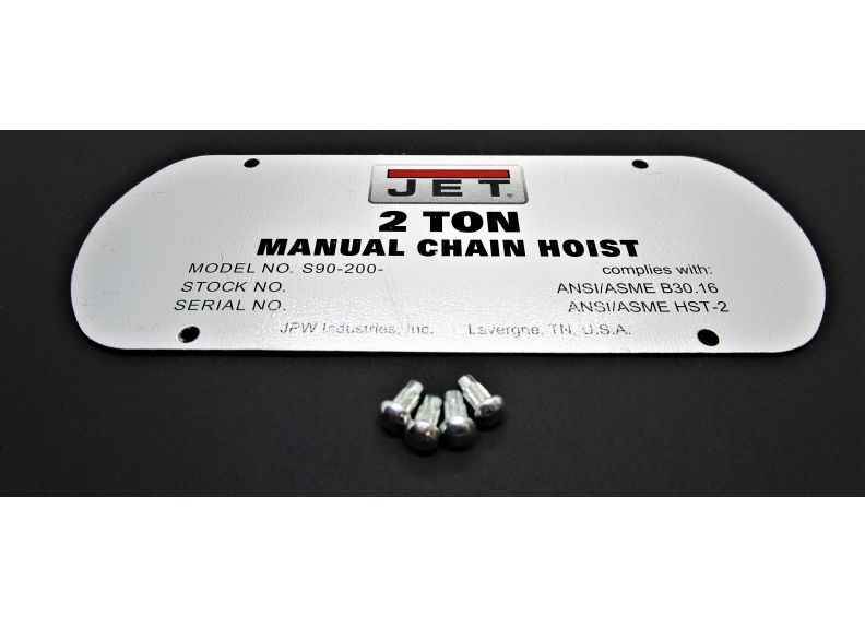 Name Plate S90-200 | LM000036