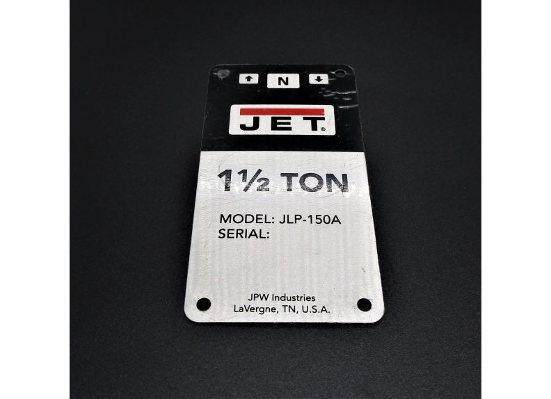 Name Plate Jlp-150A | LM000051