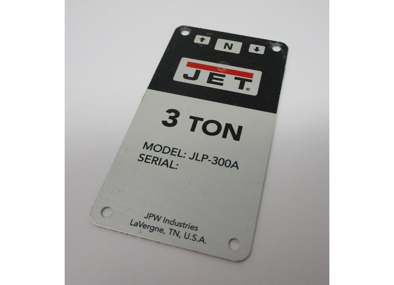Name Plate Jlp-300A | LM000052