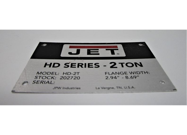 Name Plate Hd-2T | LM000087