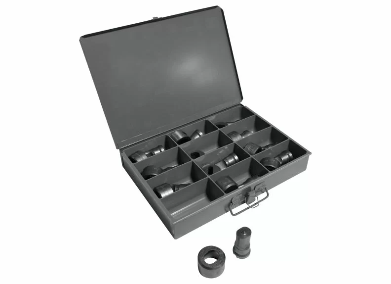 12 Piece Oblong Punch & Die Set with Storage Case | Edwards Ironworkers ...