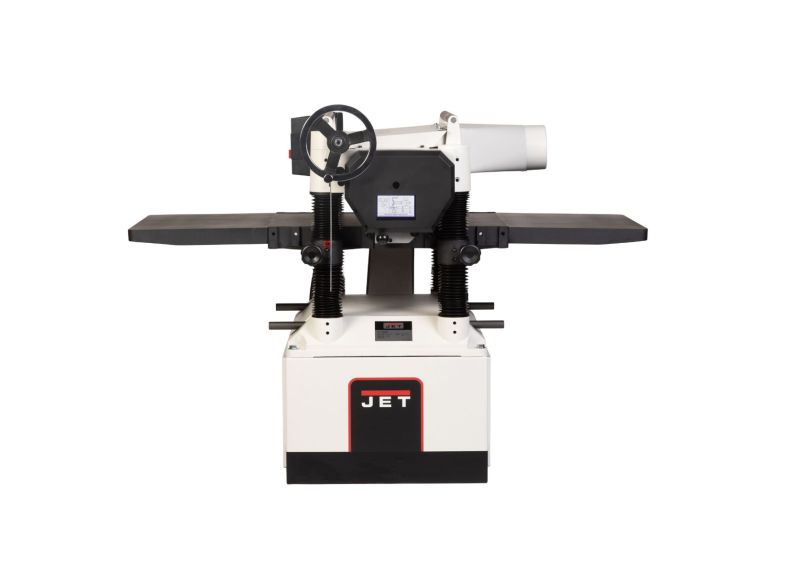 Jet Black 20-Inch Helical Head Planer - Superior Precision, Rust
