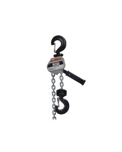 JLA Series 1-1/2 Ton Lever Hoist, 5' Lift & Shipyard Hooks

