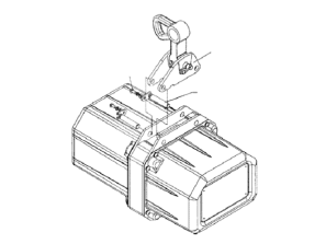 1-Ton Lug Mount Assembly For Electric Hoist