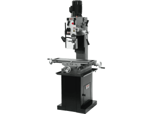 JMD-45GHPF Geared Head Square Column Mill/Drill with Power Downfeed with DP500 2-Axis DRO & X-Axis Powerfeed