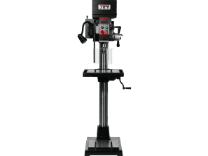 The JET JDPE-20EVSC-PDF 1-1/4" Drilling Capacity, 2HP, 115V, 1Ph Electronic Variable Speed Drill with Clutch Speed Change system and Power Downfeed