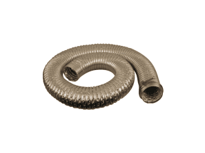 JET — Heat Resistant Dust Collection Hose, 3 in dia x 8 ft length, max 130 degrees