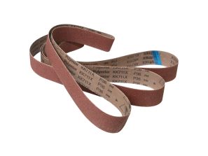 Aluminum Oxide Sanding Belts, 2" x 48", 180 Grit (3-Pack)