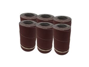 10" Ready-to-Wrap Sandpaper, 100 Grit (6-Pack)