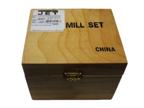 JET — 20-Piece TiN-Coated Single End Mill Set