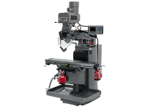 JTM-1050EVS2/230 Mill With 3-Axis Acu-Rite 203 DRO (Knee) With X and Y-Axis Powerfeeds