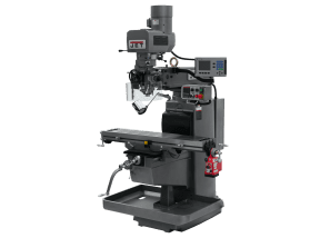 JTM-1050EVS2/230 Mill With 3-Axis Acu-Rite 203 DRO (Quill) With X-Axis Powerfeed