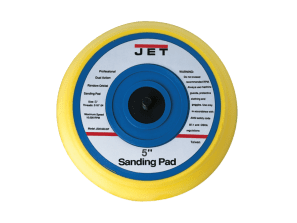 JET — JAT-730 Replacement 5 in Round Sanding Pad for JSM-603.5 Palm Sander