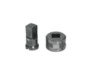 1/2" Square Punch & Die Set with Key-Way - (PDSQ1/2)