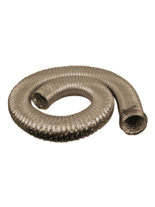 JET — Heat Resistant Dust Collection Hose, 4 in dia x 2.5M length, Max 130 degrees