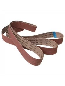 Aluminum Oxide Sanding Belts, 2" x 48", 120 Grit (3-Pack)