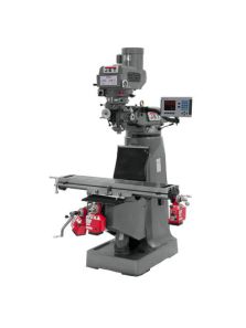 JTM-4VS Mill With 3-Axis ACU-RITE 203 DRO (Quill) With X,Y and Z-Axis Powerfeeds