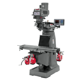 JTM-4VS Mill w/ ACURITE 203 DRO w/X Y & Z-Axis PFs | JET Tools