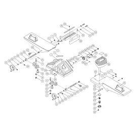 JJ-6CSDX Bed Assembly | JET Tools