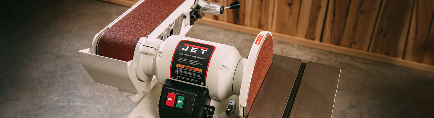 JET Combination Belt and Disc Sanders - Benchtop & More | JET Tools