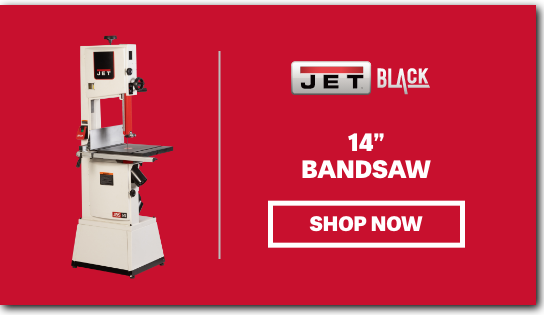 JET BLACK 14" Bandsaw