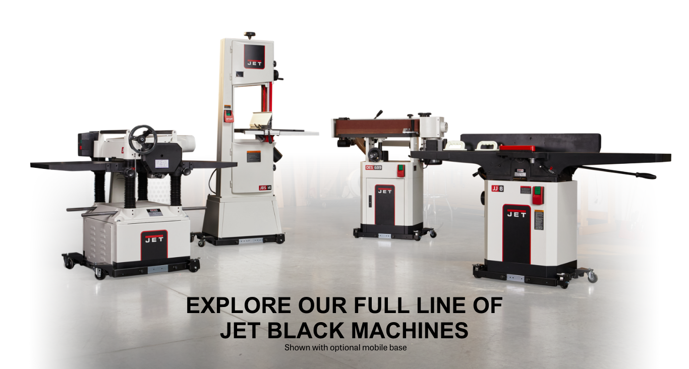 JET BLACK family of machines