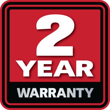 2-Year Warranty